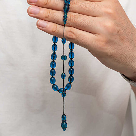 BlackCraft Sıkma Kehribar Tesbih (BC-1DBBA2)