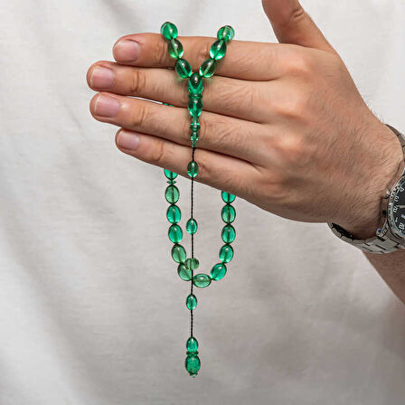 BlackCraft Sıkma Kehribar Tesbih (BC-1DBBA2)