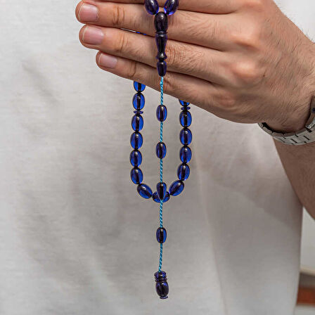 BlackCraft Sıkma Kehribar Tesbih (BC-1DBBA2)