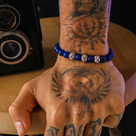 BlackCraft Lapis ​Doğaltaş Bileklik (BC-00BC4E)