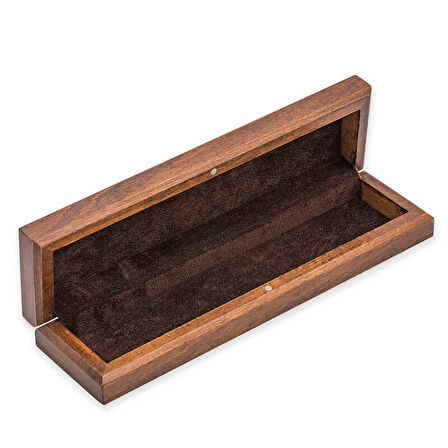 BlackCraft Gümüş Çiçek Desenli Ahşap Tesbih Kutusu (BC-101C57)