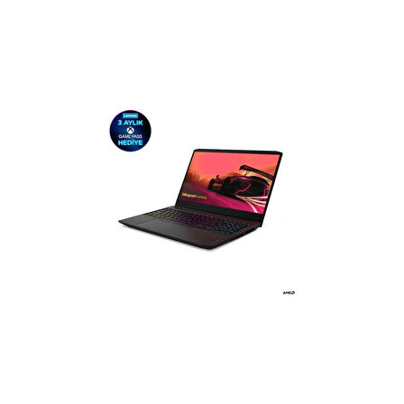Ideapad Gaming 3 ryzen 5 5600H 8 GB RAM 512GB Ssd gtx 1650 4gb 15.6" win 11 H 82K2022DTX Laptop Gölge Siyahı