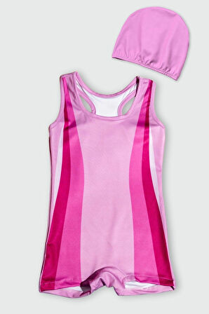 KIZ ÇOCUK BONELİ YÜZÜCÜ DENİZ HAVUZ MAYO TAKIMI