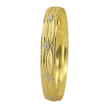 22 Ayar Şarnel 17 gr Bilezik - BLK6487