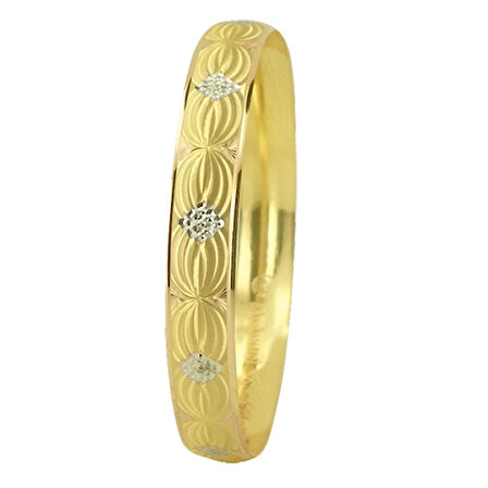22 Ayar Şarnel 17 gr Bilezik - BLK6489