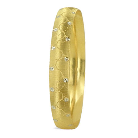 22 Ayar Şarnel 17 gr Bilezik - BLK6490