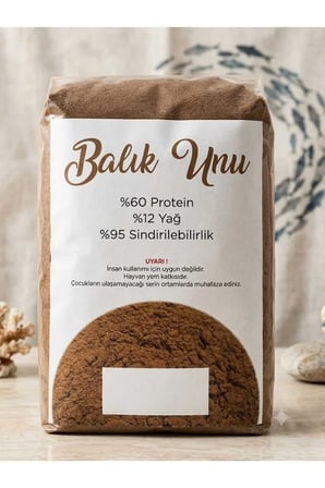 10 KG BALIK UNU Hayvan Mama Takviyesi Vitamin PROTEİN