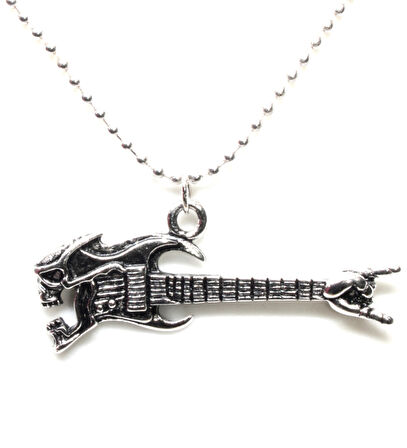 Blora Aksesuar Metal Gitar Bijuteri Kolye no:2