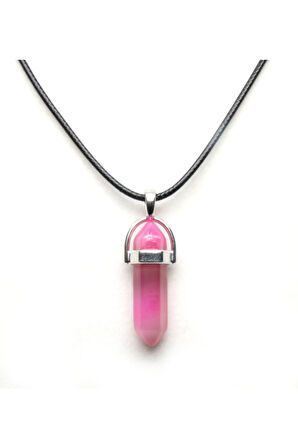 Şeker Pembe Point Kolye