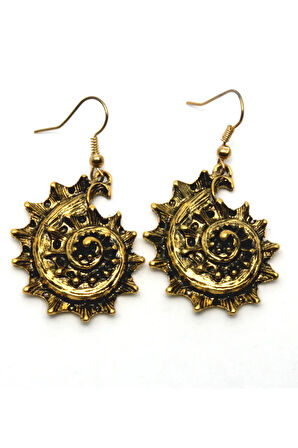 Dore Deniz Kabuğu Küpe