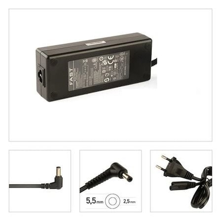 CMADP061B 19.5V 6.15A 5.5×2.5mm 120W Notebook Adaptör