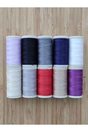 Anchor Coats Duet 100 Metre En Çok Kullanılan 10 Renk Dikiş Ipliği Seti