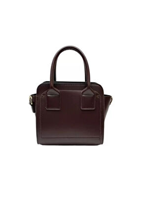 Bordo Uzun Askılı Mini Çanta
