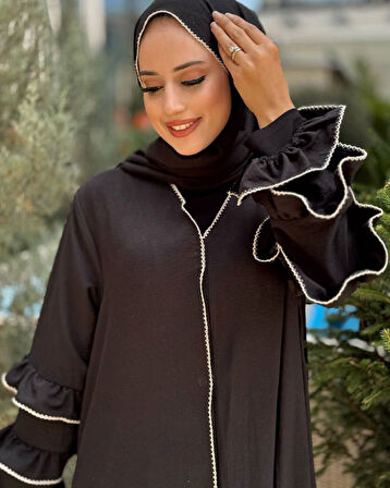 Şal ve Ferace İkili Takım – Pamuklu Aerobin Kumaş