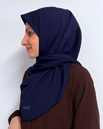 Denim Kare Eşarp– Kaymaz, Rahat ve Şık Kullanım