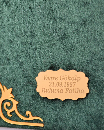 Orta Boy Diyanet Onaylı Kadife Kaplı Kur’an-ı Kerim – 17x24 cm, 604 Sayfa, QR Kodlu Sesli Arapça ve Meal