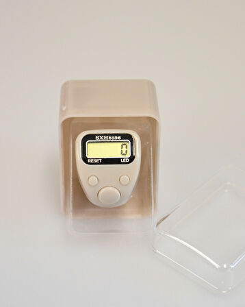 Özel Kutulu Mini Işıklı Zikirmatik– Şık Tasarım, Resetlenebilir, Taşınabilir Tesbih Sayaç