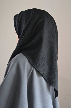 Bambu Kraş Eşarp 100x100 cm – Terletmez, Tok ve Dik Duran, Dört Mevsim Kullanıma Uygun