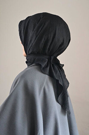 Bambu Kraş Eşarp 100x100 cm – Terletmez, Tok ve Dik Duran, Dört Mevsim Kullanıma Uygun