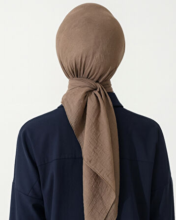 Konfor Eşarp – 195x85 cm – 4 Mevsim Kullanım – Terletmez, Kaymaz, Pamuk Polyester Karışımlı Rahat Eşarp