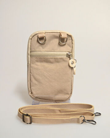 Su Geçirmez Kumaşlı Telefonluklu Çanta – Hafif ve Pratik Omuz/Çapraz Çanta, Hac ve Umre İçin Uygun