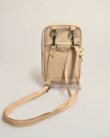 Su Geçirmez Kumaşlı Telefonluklu Çanta – Hafif ve Pratik Omuz/Çapraz Çanta, Hac ve Umre İçin Uygun