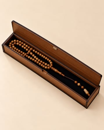 Kuka Tesbih 99'lu 6mm Özel Kutulu