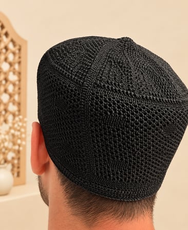 Erkek Namaz Takkesi Kalıp Takke Hac Umre ve Günlük Kullanım
