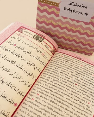 Yasin Kitabı Hediyelik İsimli QR Kodlu Sesli Dinleme Özellikli Çanta Boy Yasin