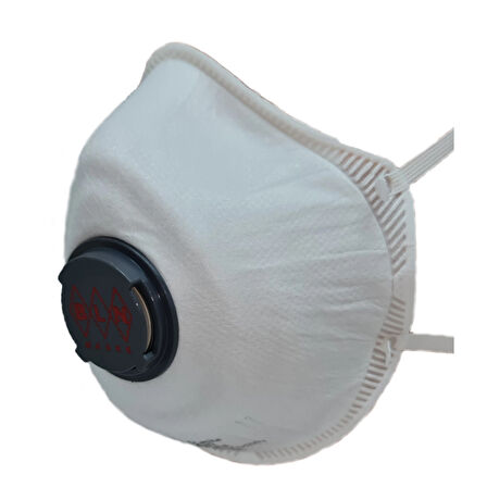 BLN BM 022A FFP2 NR VENTİLLİ TOZ MASKE (20 ADET)