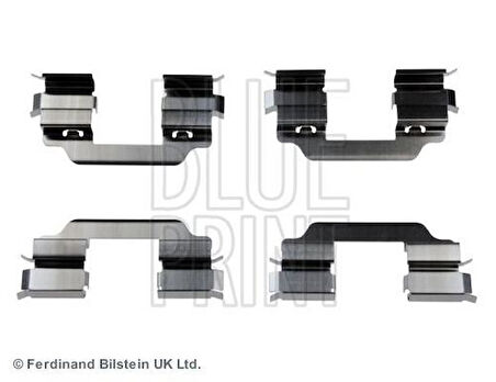 Blue Print ADN148601 Fren Balata Montaj Kiti Micra IIIIV Note Modus Megane IV Clio IV Captur I 440832032R