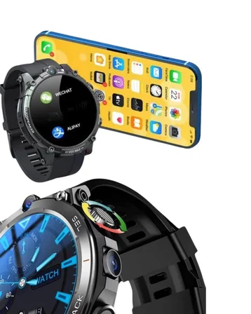 Akıllı Saat Yeni Model Sesli Asistan Bildirim Görme Bluetooth Bağlantılı Müzi