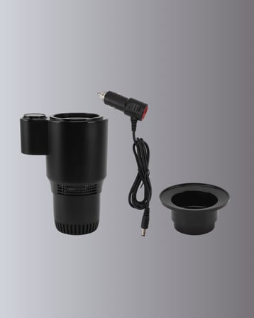 Araba Bardaklığı Isıtma Soğutma Ayarlı Çakmak Girişli Akıllı Model