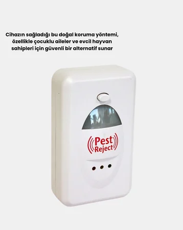 Ultrasonik Böcek Ve Fare Kovucu –  Sessiz Ve Etkili Savunma