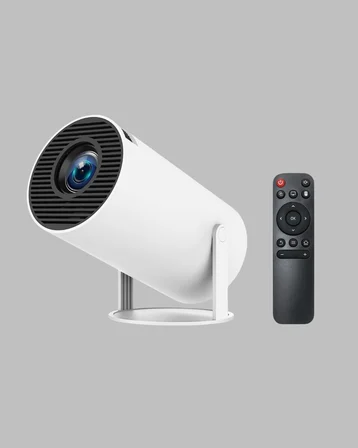 Full HD 4K Uyumlu Projeksiyon Cihazı 130 İnç Geniş Ekran Destekli