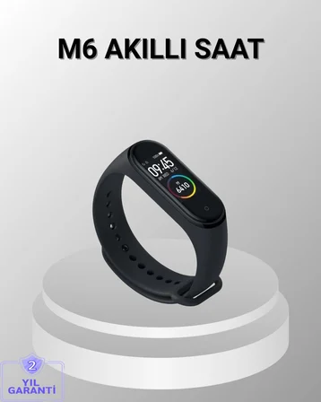 Akıllı Bileklik – Adım Sayar Kalp Atış Ölçer Uyku Takipli ve Suya Dayanıkl