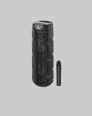 Taşınabilir Bluetooth Hoparlör Çift Sürücü Güçlü Bas HD Ses Çoklu Bağlan