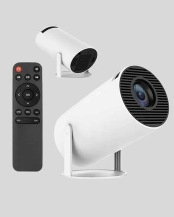 Kablosuz Mini Projeksiyon Cihazı Oyun ve Film İçin Taşınabilir Ev Sineması Yen