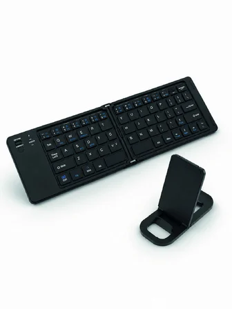 Katlanır Bluetooth Klavye Telefon Tablet Laptop Uyumlu Kablosuz Klavye