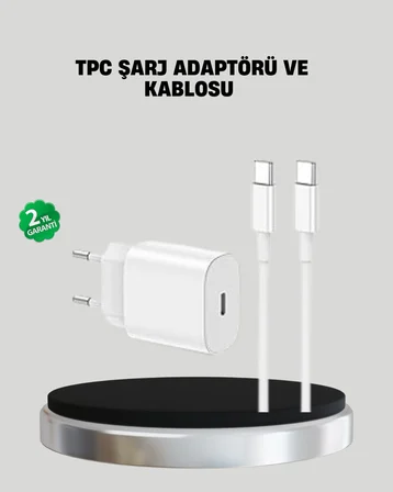 iOS Uyumlu 20W USB-C Hızlı Şarj Cihazı Telefon ve Tablet İçin