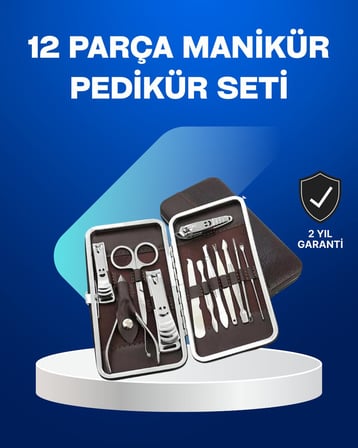 Tüm İhtiyaçlara Uygun Taşınabilir Manikür & Pedikür Seti