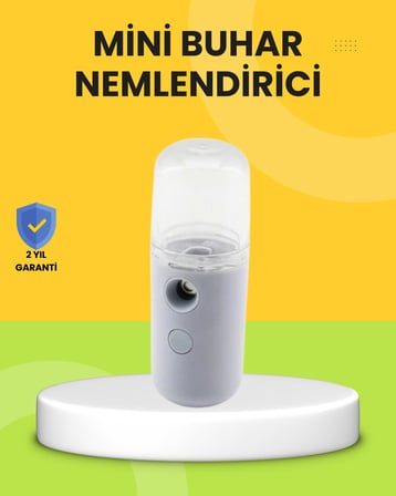Kablosuz Şarjlı Buharlı Nemlendirici – Enerji Tasarruflu Taşınabilir Cilt Bak