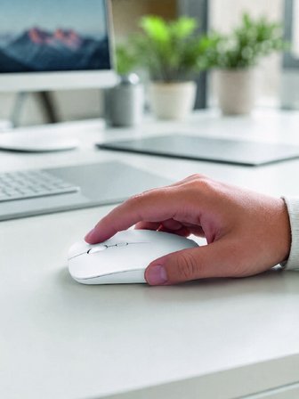 5000 DPI Bluetooth Kablosuz Mouse Hafif Ergonomik Sessiz Wireless Fare