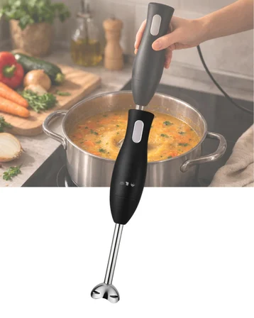 Metal Ayaklı El Blenderı Ergonomik Tasarım Güvenli Kullanım