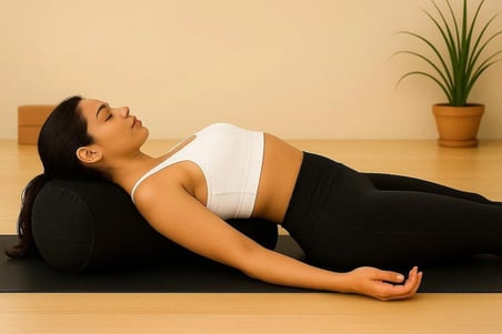 Bolster Minderi - Silindir Yoga Yastığı - Sosis Yastık