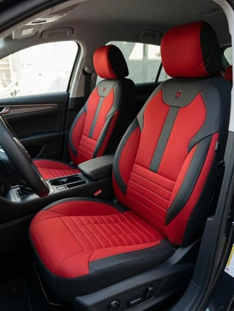 Hyundai Accent 1994–1999 Aracınıza Uyumlu Arkalı Önlü Takım Tay Tüyü Deri Oto Kılıfı - Balat Serisi