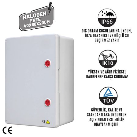 Hgsşarj "BluePan" 7,4kW Elektrikli Araç Kombinasyon Panosu Sch neider Sigorta Grubu