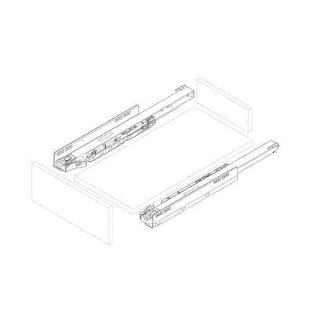 Blum Legrabox Pure C Çekmece Seti 40 kg - 50 cm - Beyaz