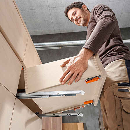 Blum Tandem Tek Açılım Blumotion 30 kg - 45 cm