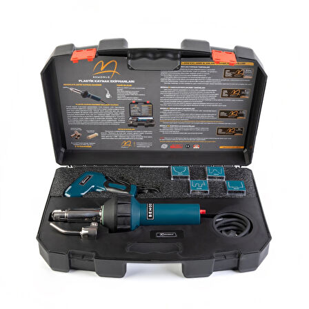 BEMOOLD PLASTİK KAYNAK MAKİNE SETİ- Plastik Kaynak Makinesi+100 W Sıcak Zımba Plastik Tamir Makinesi